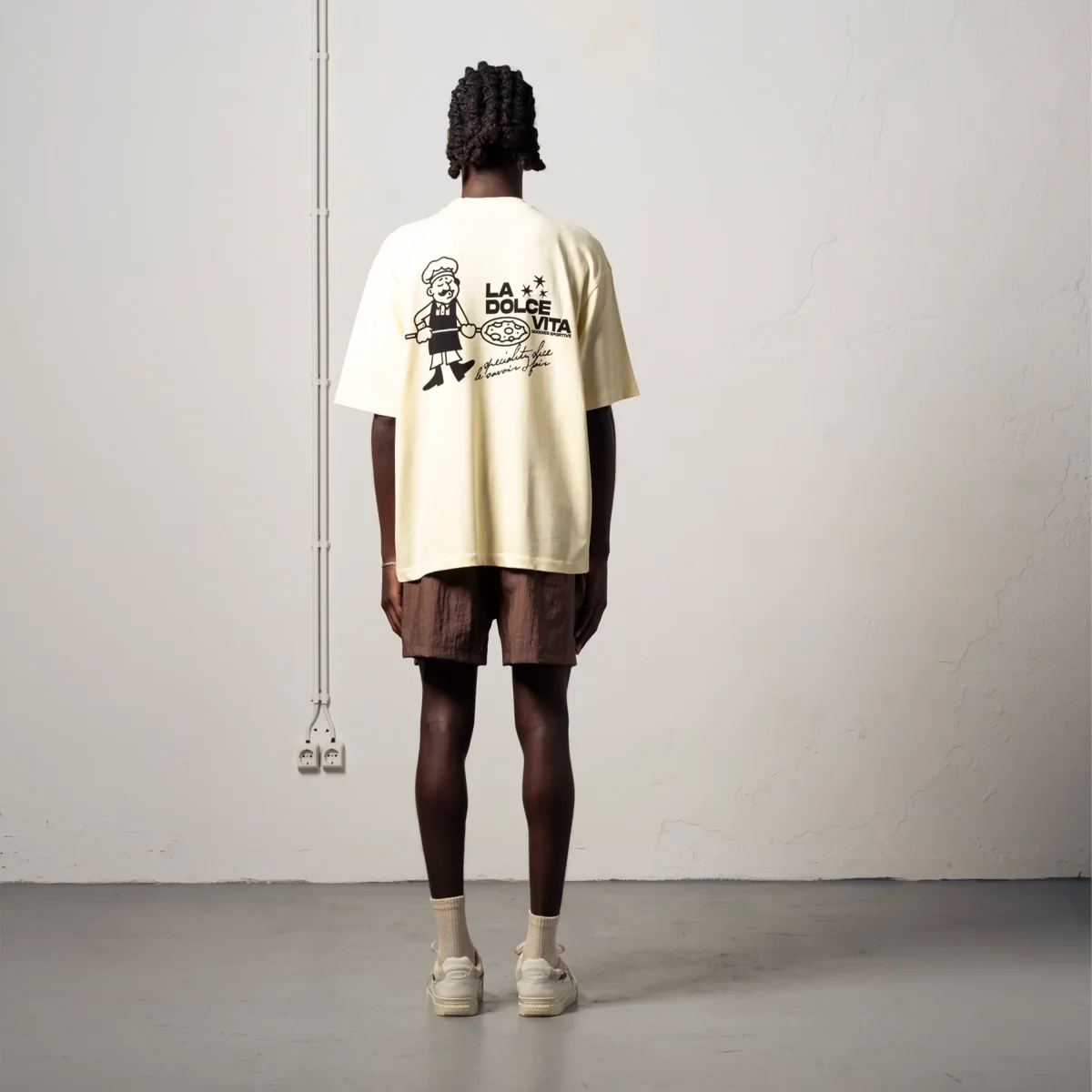 T-shirt Goodies Sportive - Dolce Vita Butter – Image 4