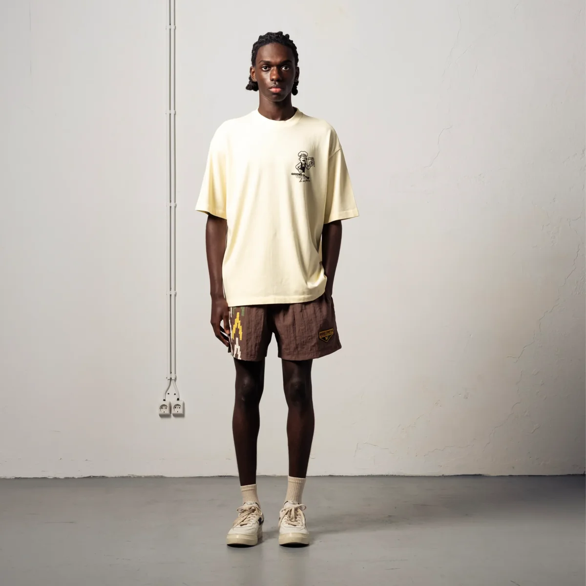 T-shirt Goodies Sportive - Dolce Vita Butter – Image 5