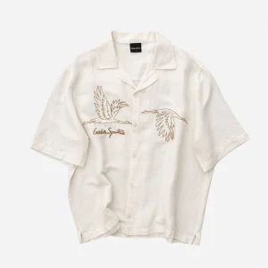 Goodies Sportive - Goose Cotton Shirt - Ecru