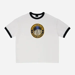 T-shirt Goodies Sportive Grand Oriental Ringer - White / Navy