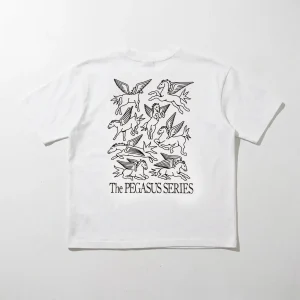 T-shirt Goodies Sportive - Multi Pegasus White