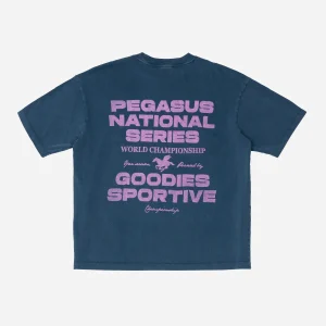 T-shirt Goodies Sportive Pegasus Series - Blue / Pink Fadeout