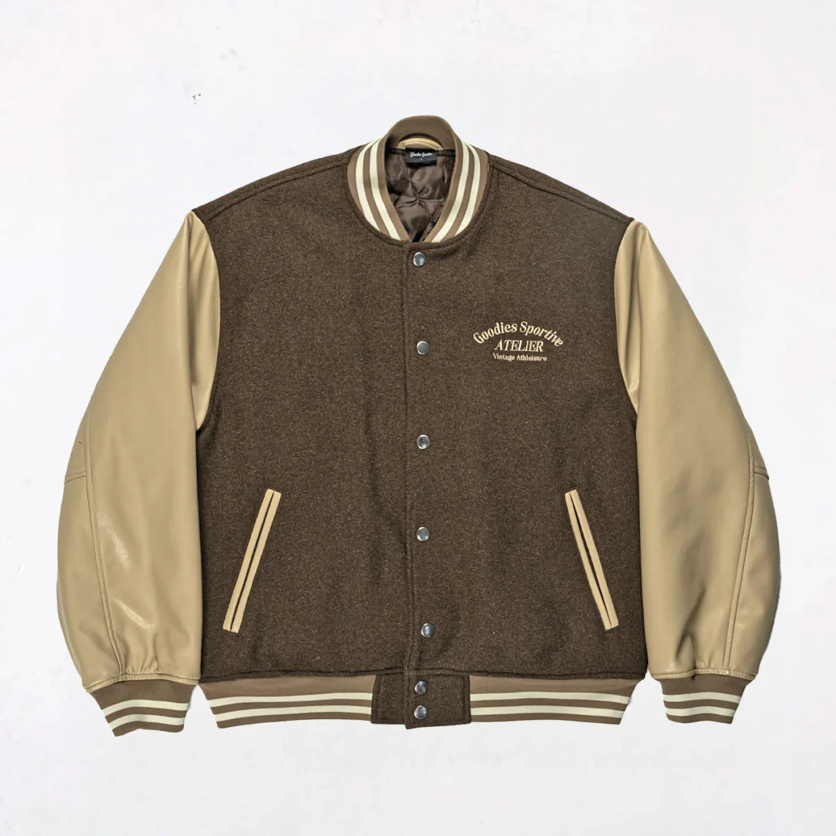 Goodies Sportive - Praliné Pegasus Varsity - Brown / Butter