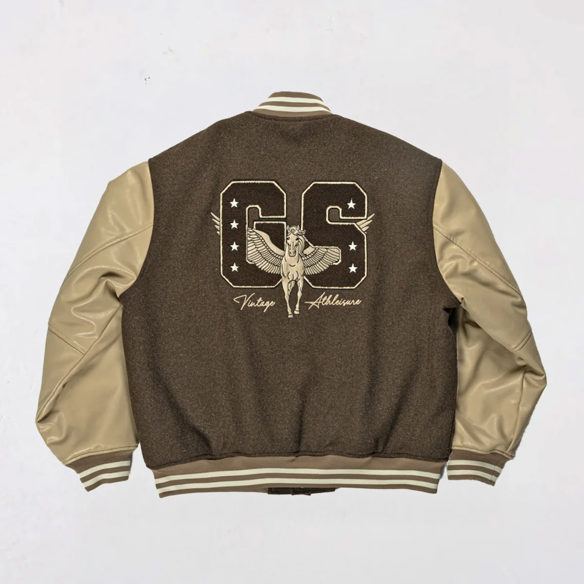 Goodies Sportive - Praliné Pegasus Varsity - Brown / Butter – Image 3