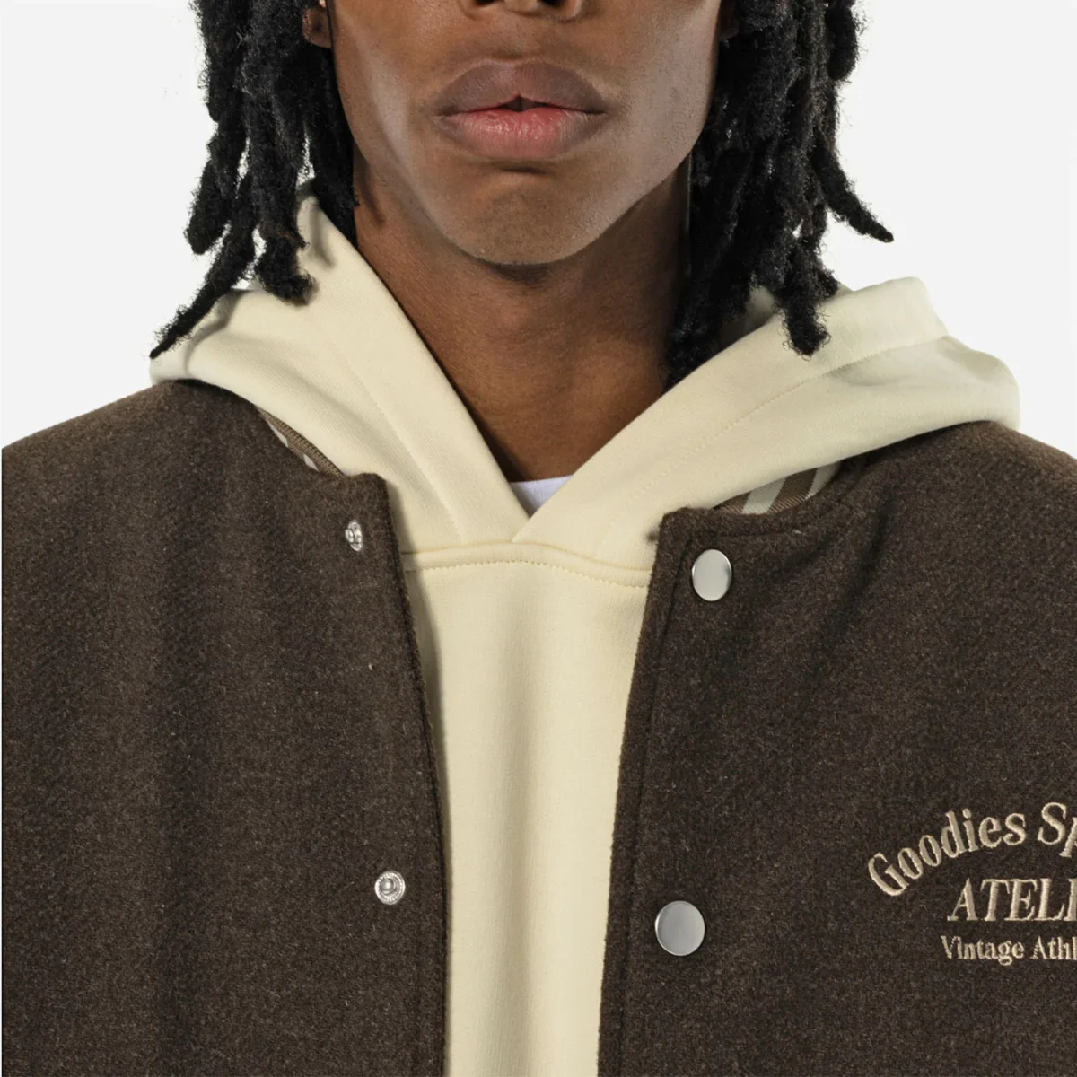 Goodies Sportive - Praliné Pegasus Varsity - Brown / Butter – Image 6