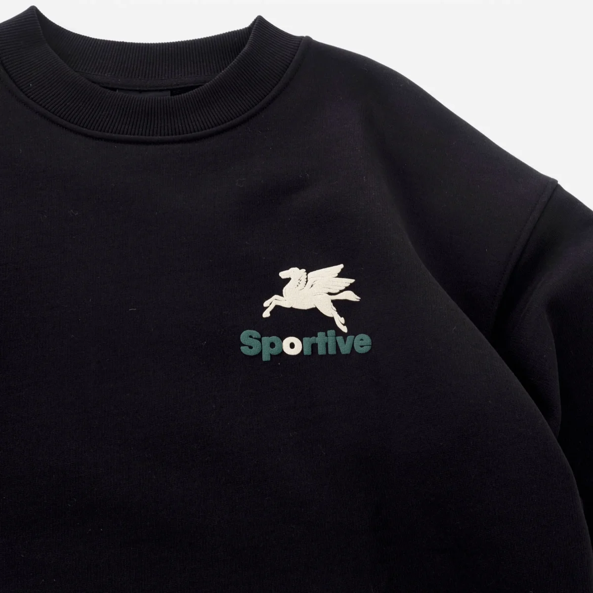 Goodies Sportive - Premium Crewneck 550gms - Black – Image 4