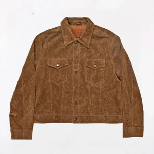 Goodies Sportive - Premium Kombu Real Suede Jacket - Brown
