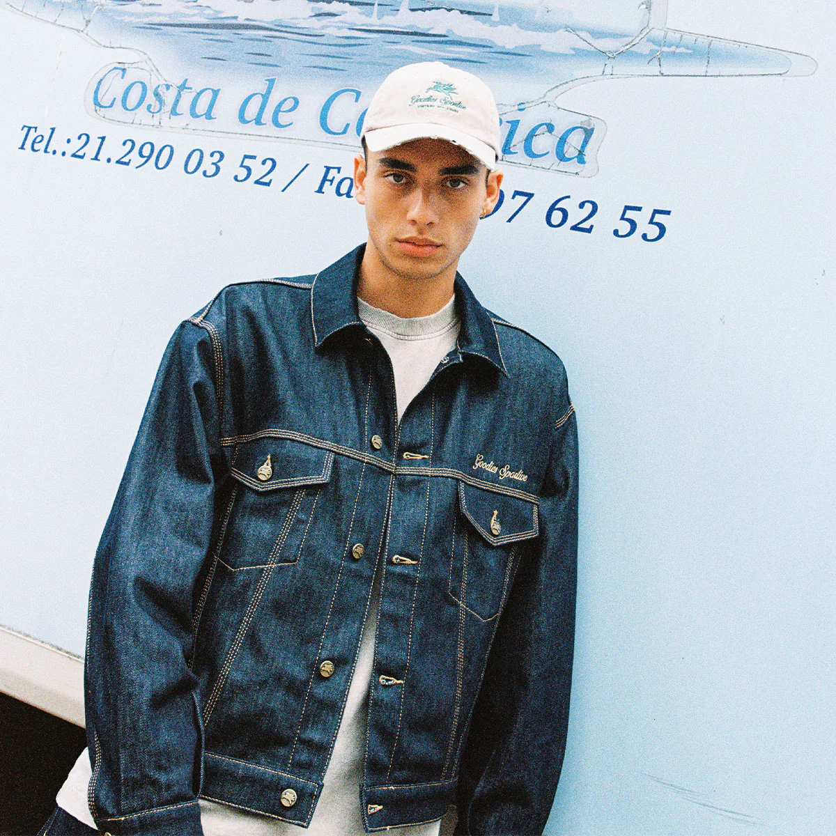 Goodies Sportive - Raw Denim Trucker - Denim – Image 5