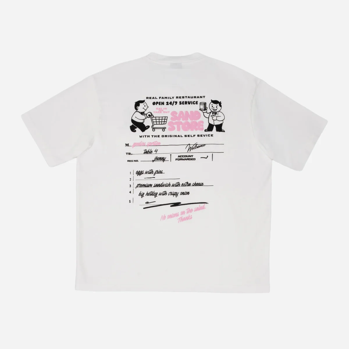 T-shirt Goodies Sportive Sand Store - White