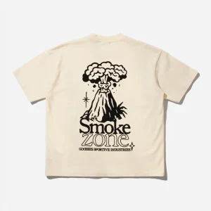 T-shirt Goodies Sportive Smoke Zone - Butter