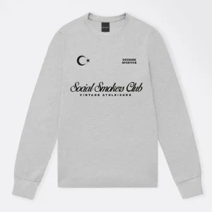 GOODIES SPORTIVE - SMOKERS LS TEE - Grey
