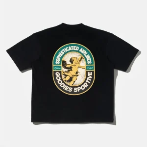 T-shirt Goodies Sportive Sophisticated Airlines - Black