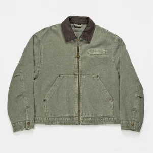 Goodies Sportive - Thyme Jacket Vintage Effect - Green