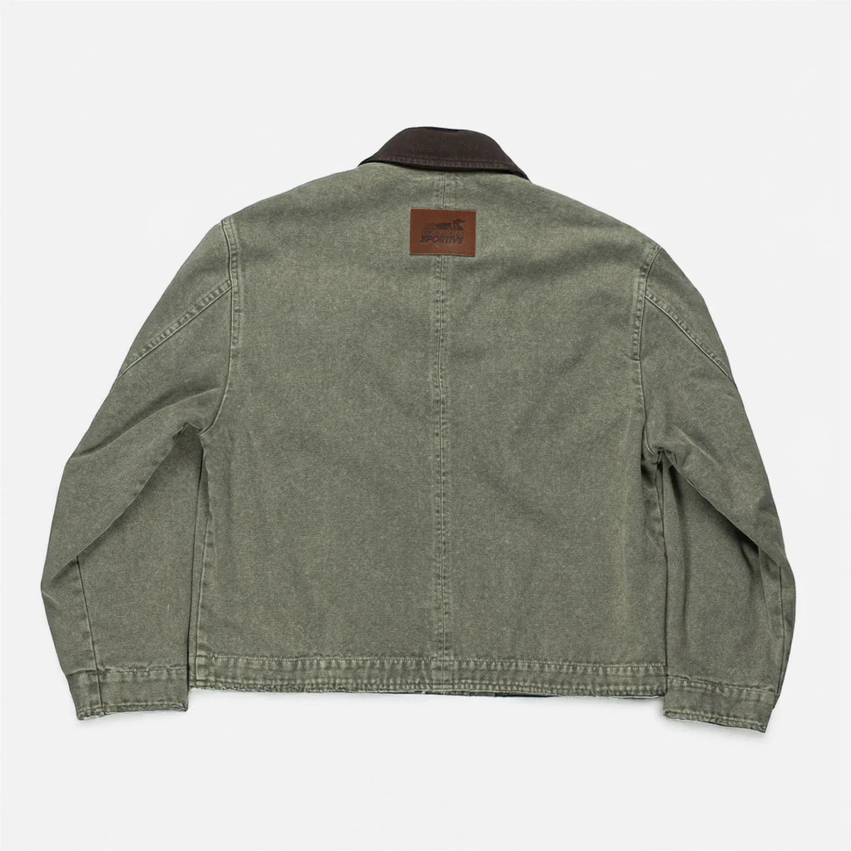 Goodies Sportive - Thyme Jacket Vintage Effect - Green – Image 3