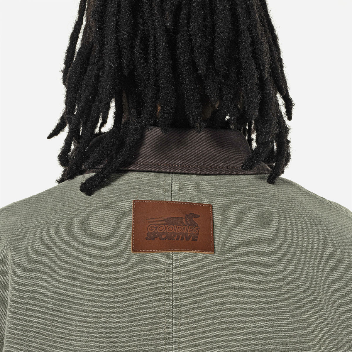 Goodies Sportive - Thyme Jacket Vintage Effect - Green – Image 6