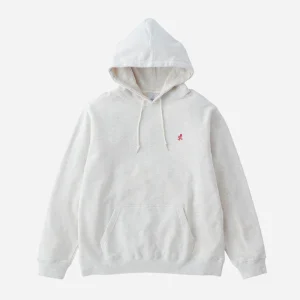 GRAMICCI - ONE POINT HOODED SWEATSHIRT - Ash Heather