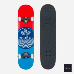 HABITAT SKATEBOARDS - COMPLETE "LEAF DOT" - Blue