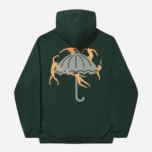 Hélas - Dancing Hoodie - Forrest Green