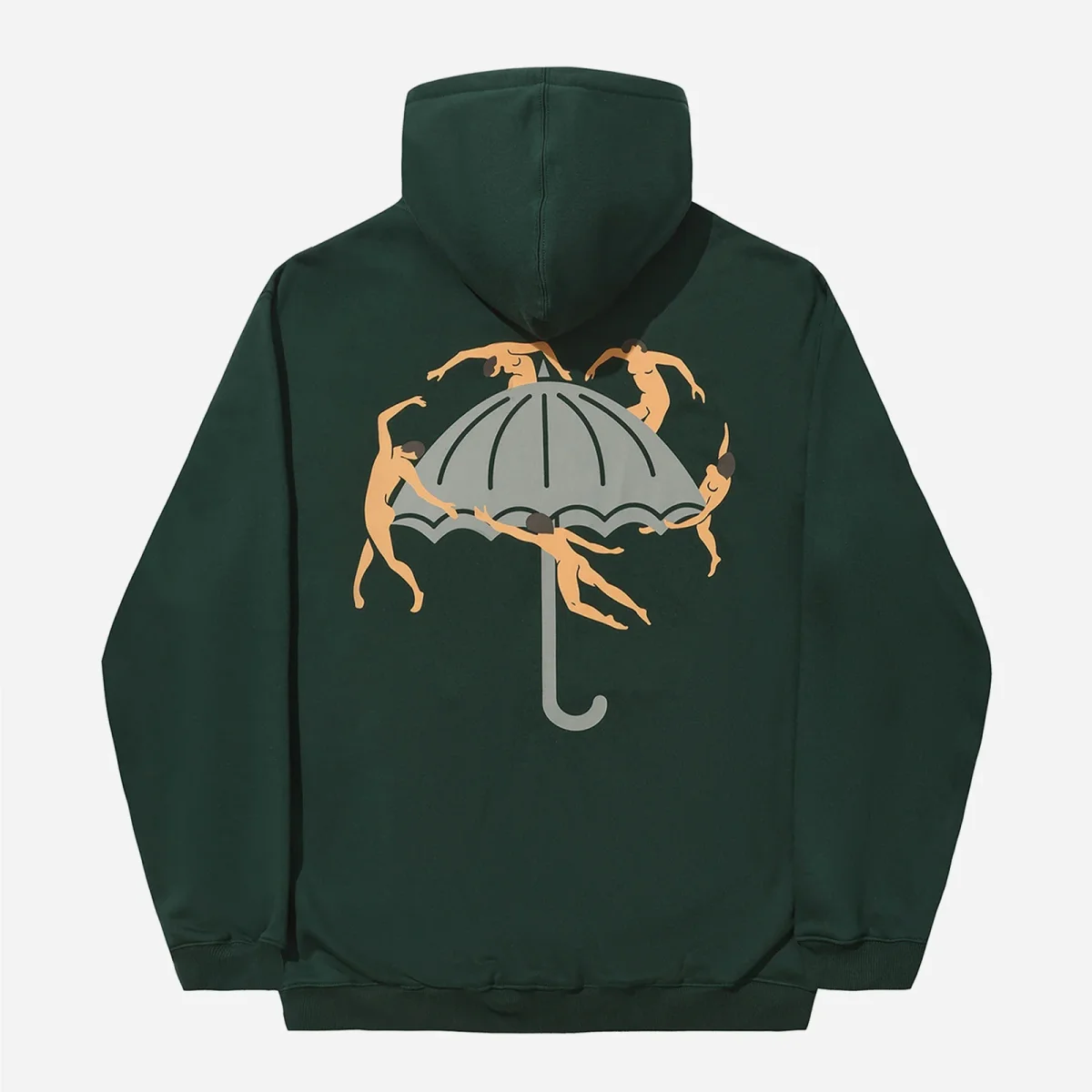 Hélas - Dancing Hoodie - Forrest Green