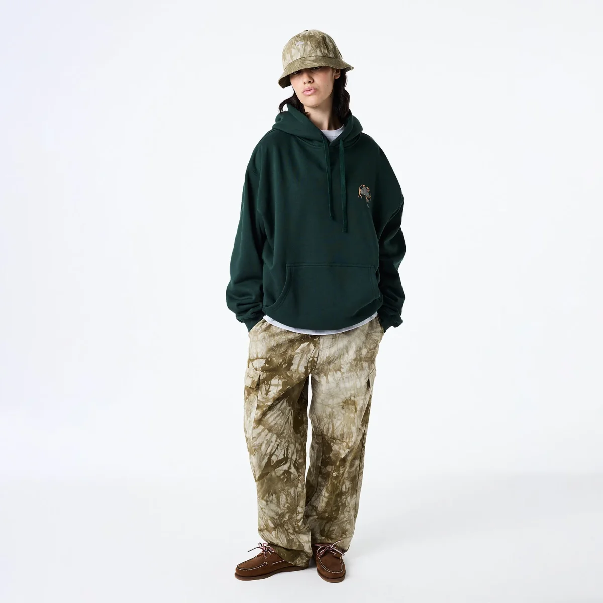 Hélas - Dancing Hoodie - Forrest Green – Image 5