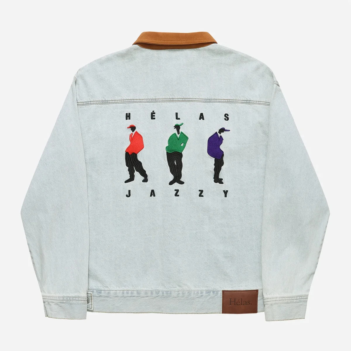 Veste en Jean Hélas - Jazzy Jeans Jacket Light Blue – Image 3