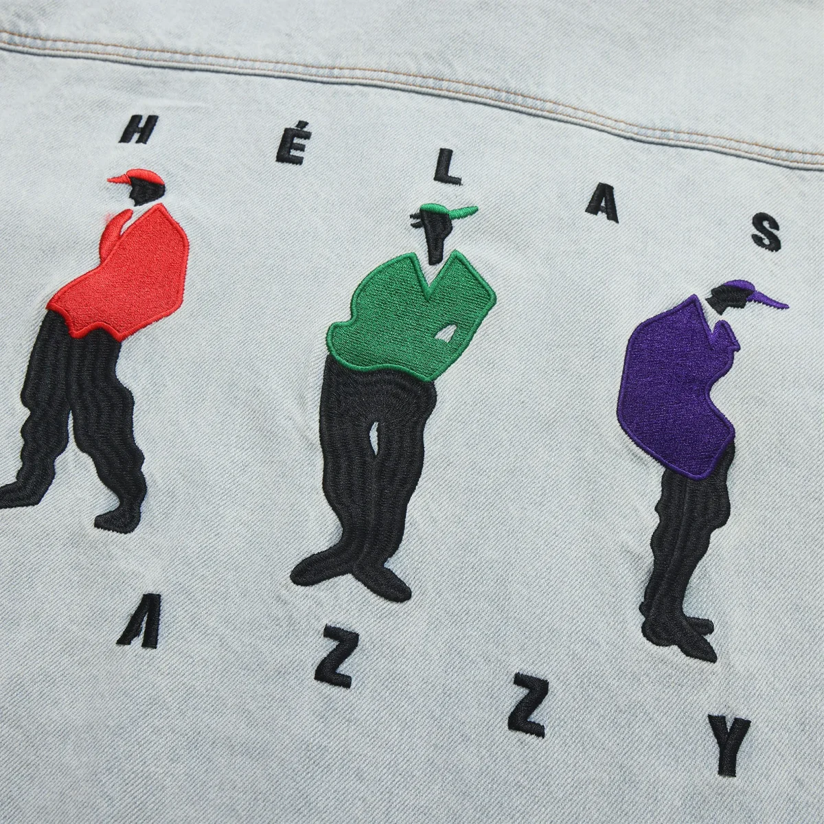 Veste en Jean Hélas - Jazzy Jeans Jacket Light Blue – Image 5