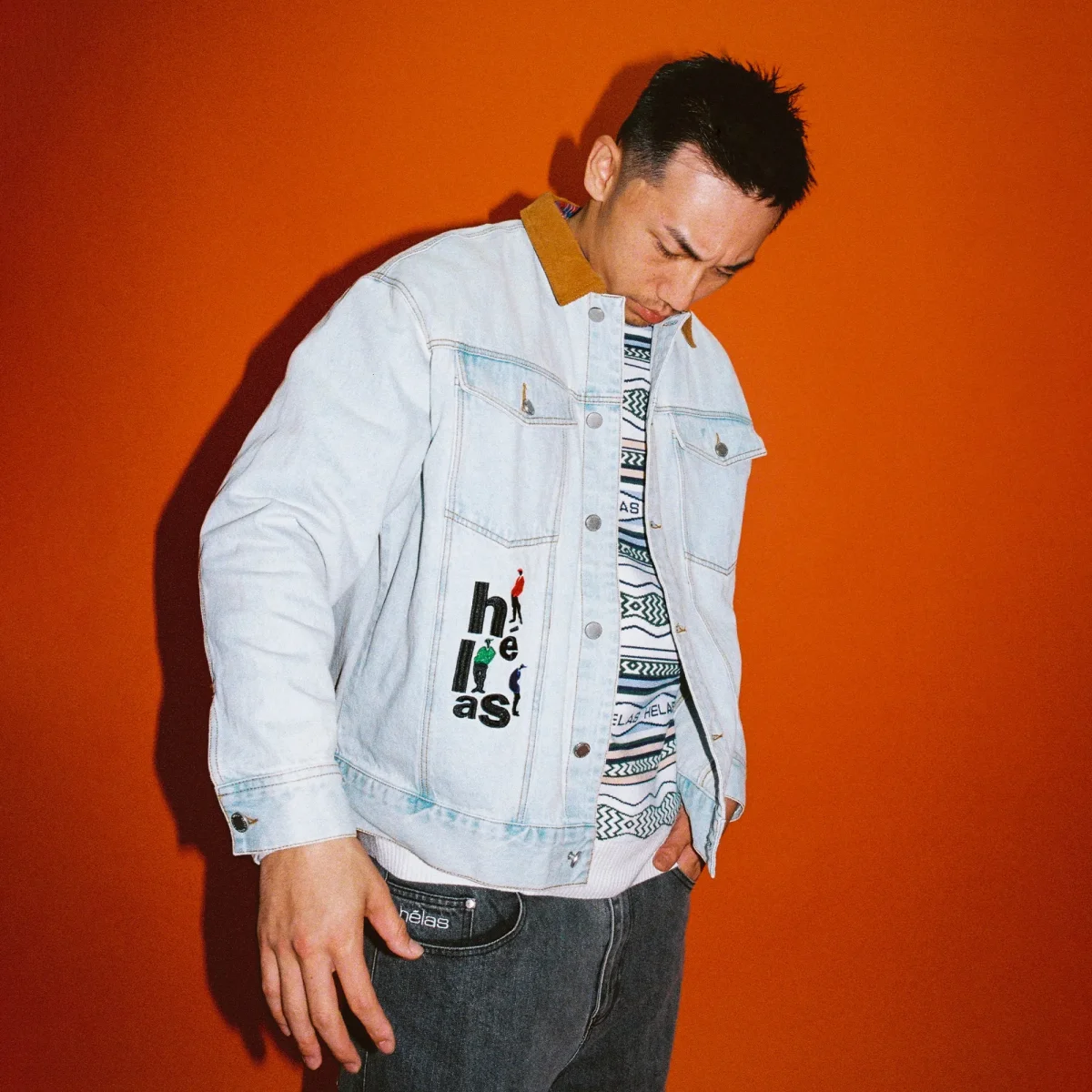 Veste en Jean Hélas - Jazzy Jeans Jacket Light Blue – Image 6