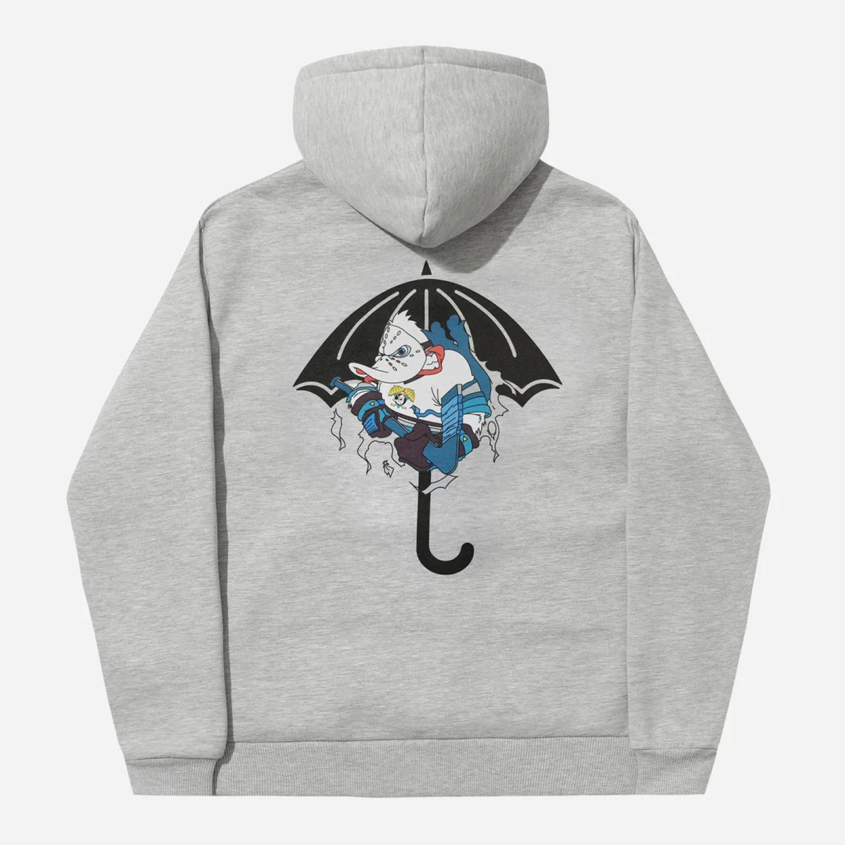 Hélas - Mighty Hoodie - Heather Grey – Image 2