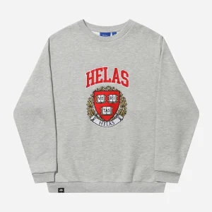 Hélas - Veritas Crewneck - Heather Grey