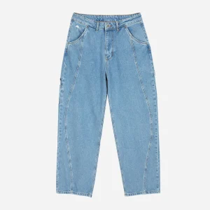 HELAS - ZIG ZAG JEAN PANT - Blue