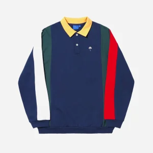 HELAS - CARLTON SWEAT POLO - Navy
