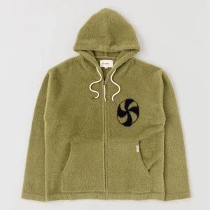 Heresy London - Portal Knit Hood - Green