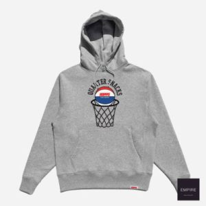 HOPPS X QUARTERSNACKS - STREET COMPOSITE PULLOVER - Heather grey