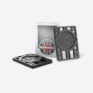 Independent - 1/4 Inch Riser 2 pack - Black