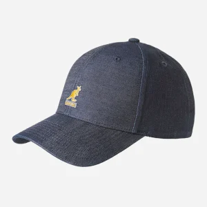 KANGOL - DENIM BASEBALL - Indigo