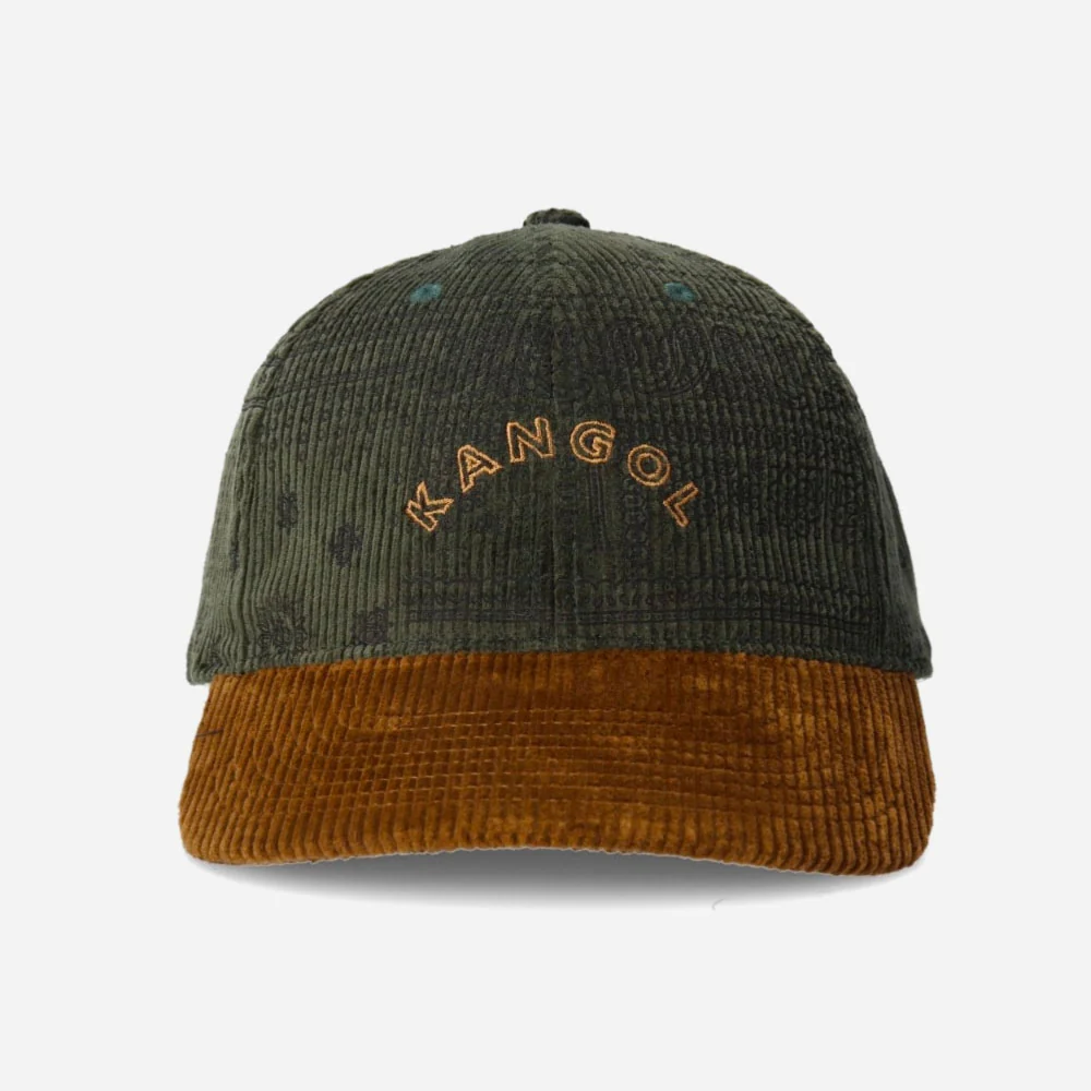 KANGOL - FLEXFIT CORD BASEBALL - Olive – Image 3