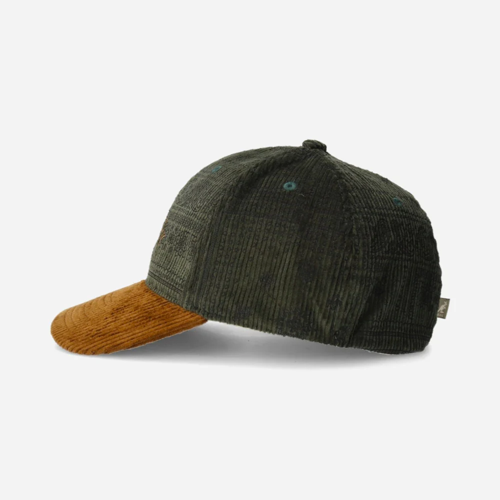 KANGOL - FLEXFIT CORD BASEBALL - Olive – Image 4