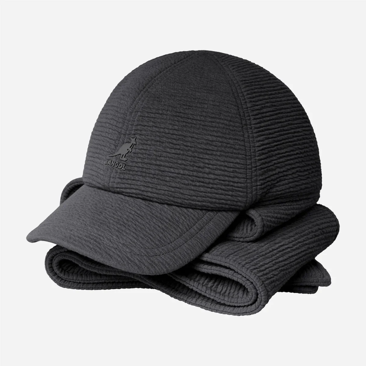 Kangol - Plush Fill Baseball - Black – Image 3