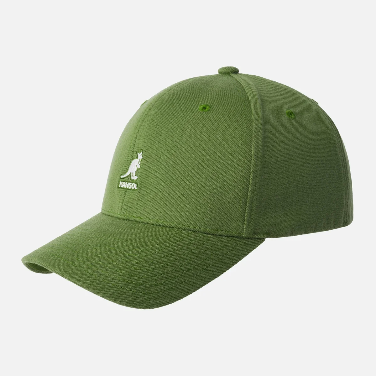 Kangol - Wool FlexFit® Baseball - Olive