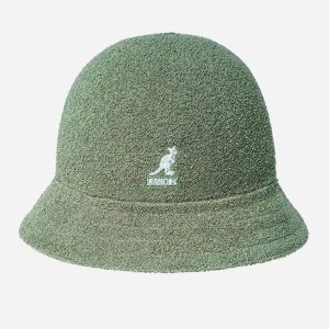 KANGOL - FLIP IT REVERSIBLE CASUAL - Oil green - Warm apricot