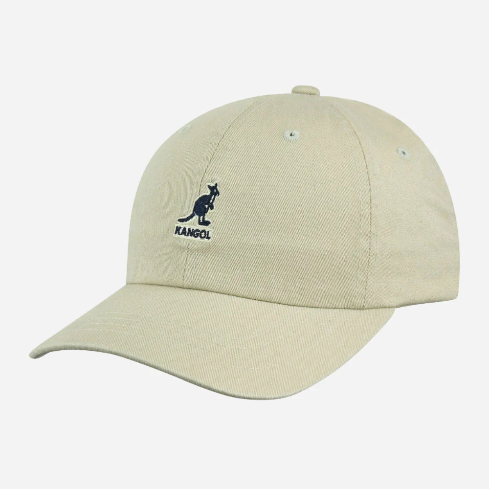 Kangol - Washed Baseball - Khaki – Image 2