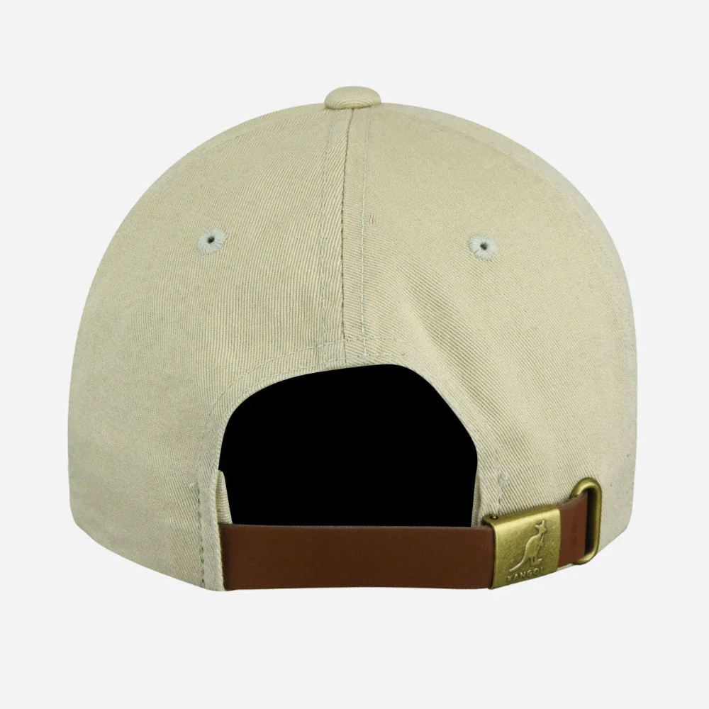 Kangol - Washed Baseball - Khaki – Image 4