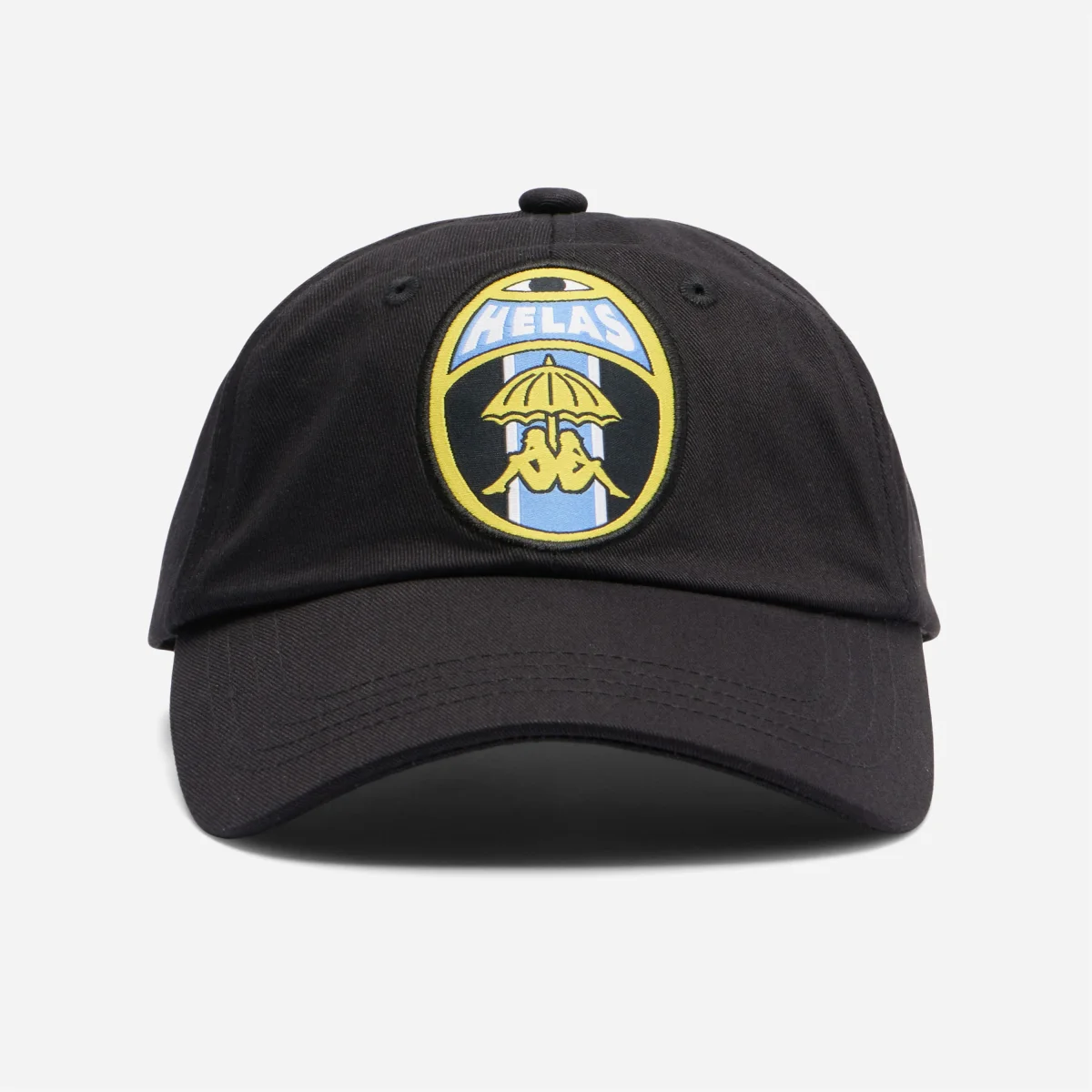 Kappa X Hélas - Authentic Galand Cap - Black – Image 2
