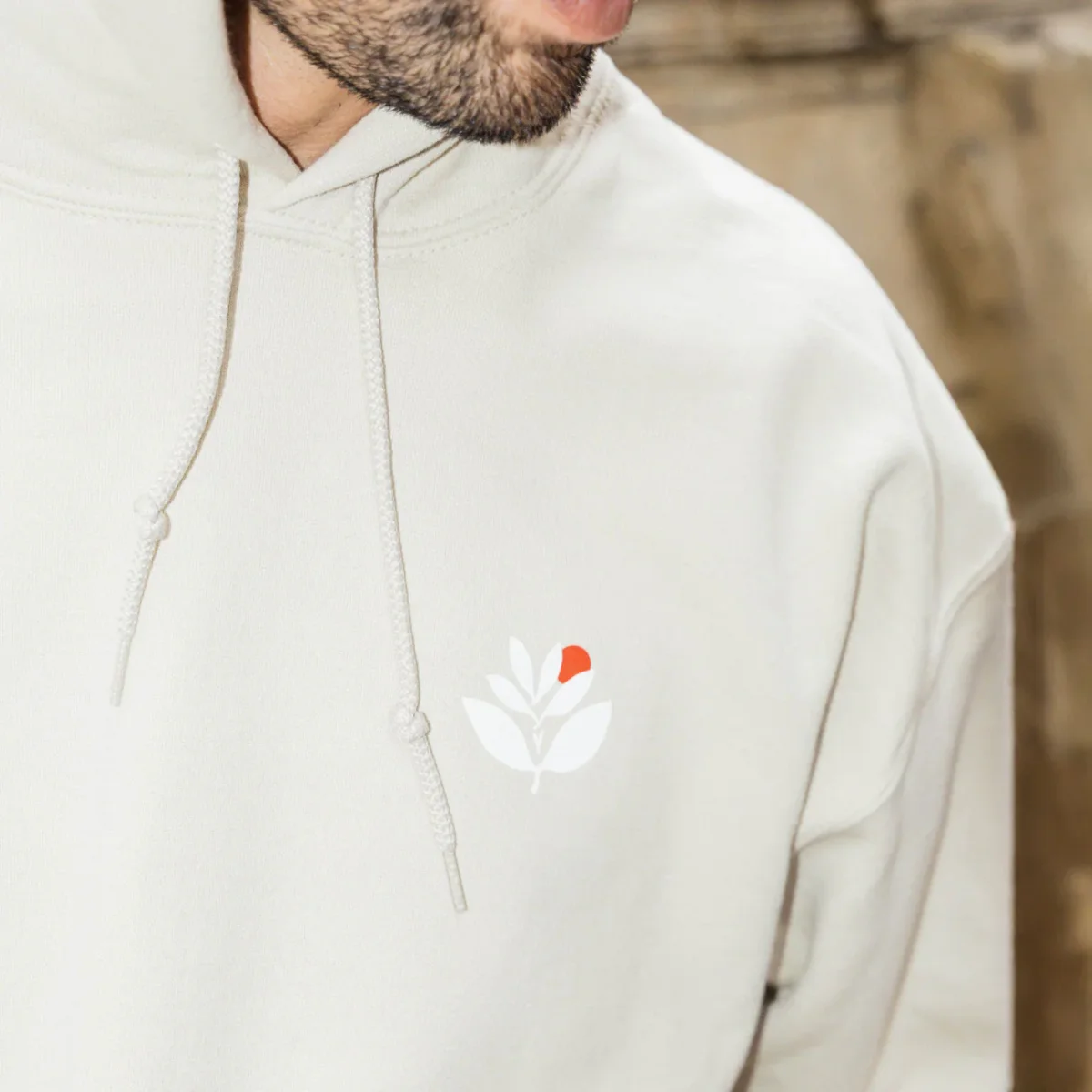 Magenta - Fly Hoodie - Natural – Image 6