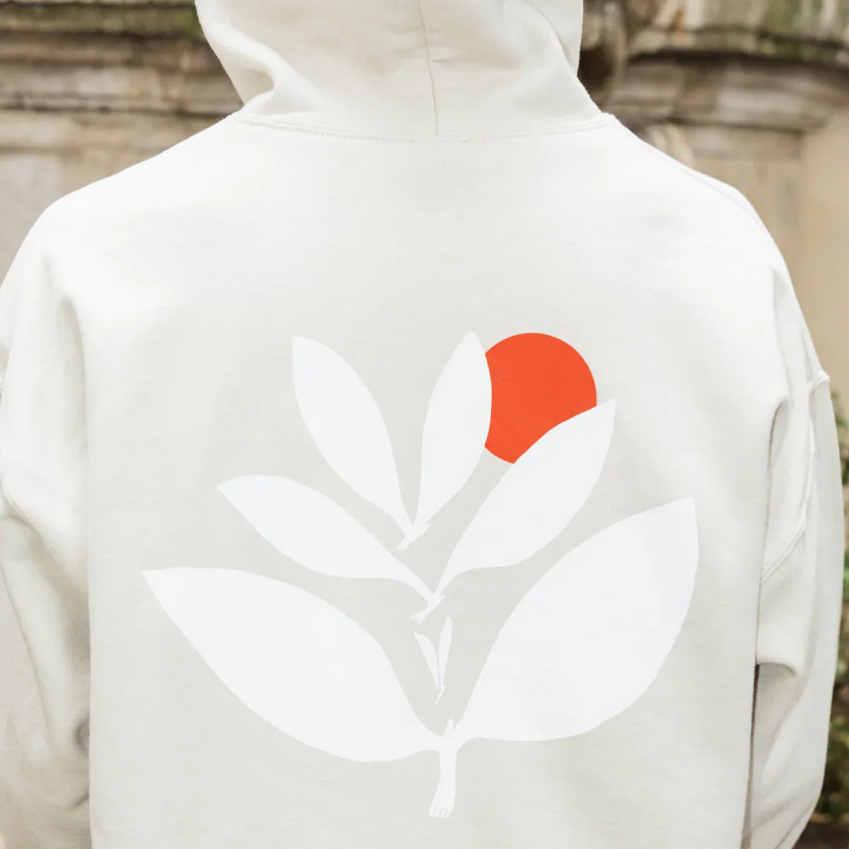 Magenta - Fly Hoodie - Natural – Image 7