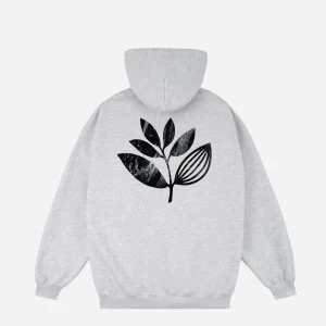 MAGENTA - MARBLE HOODIE - ASH