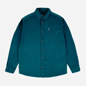 MAGENTA - PWS CORD SHIRT - Petrol Blue