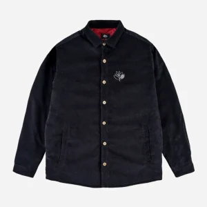 MAGENTA - ROVER CORD OVERSHIRT - Black