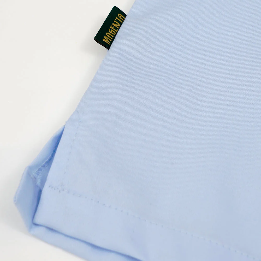 MAGENTA - BOWLING SHIRT - LIGHT BLUE – Image 7