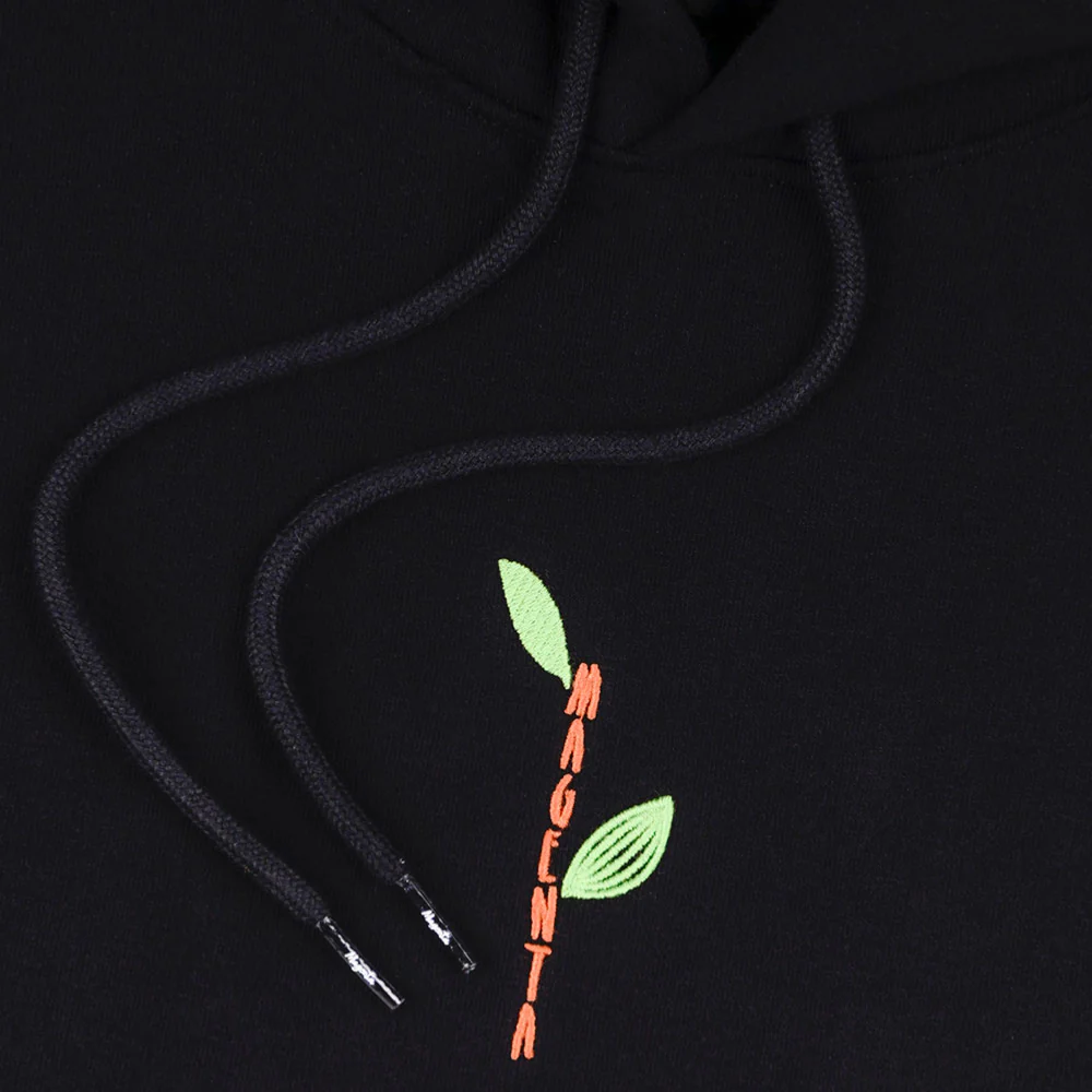 MAGENTA - TREE PLANT HOODIE - BLACK – Image 5